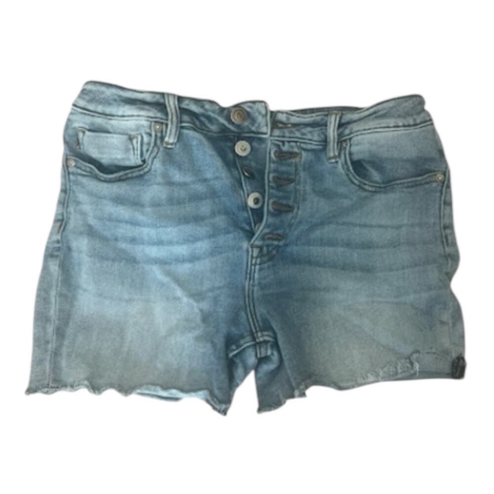VIGOSS Denim Ace High Rise Button-Fly Cut-Off Short Women's Size 29